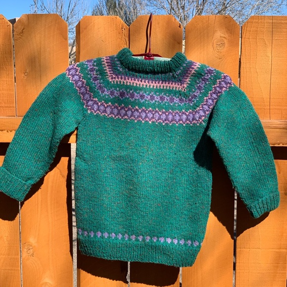 Vintage Wool Sweater and Hat Set by Heather Weather Wear - Picture 3 of 7